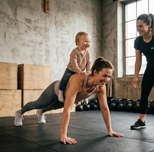 Postpartum-quadrat-puhsup